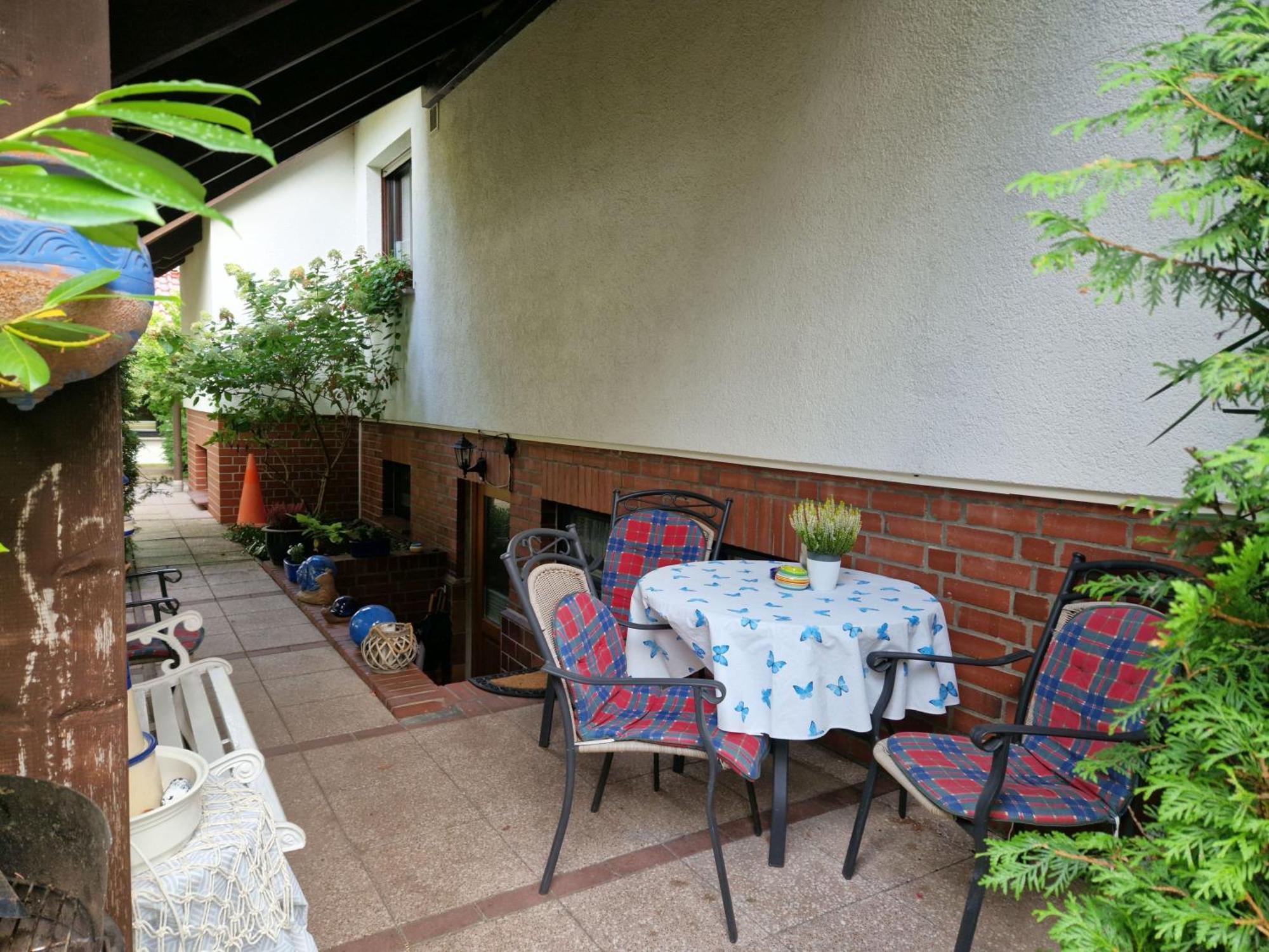 Апартаменты Ahlbeck, Ferienobjekt Apfel-Blume-Veilchen Херингсдорф Номер фото